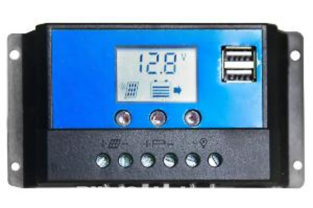 PWM SOLAR CHARGE CONTROLLER 10A with USB